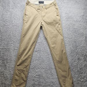 Abercombie & Fitch Mens Skinny Stretch Chino 30x34 Preppy Classic